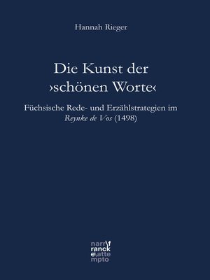 cover image of Die Kunst der ›schönen Worte